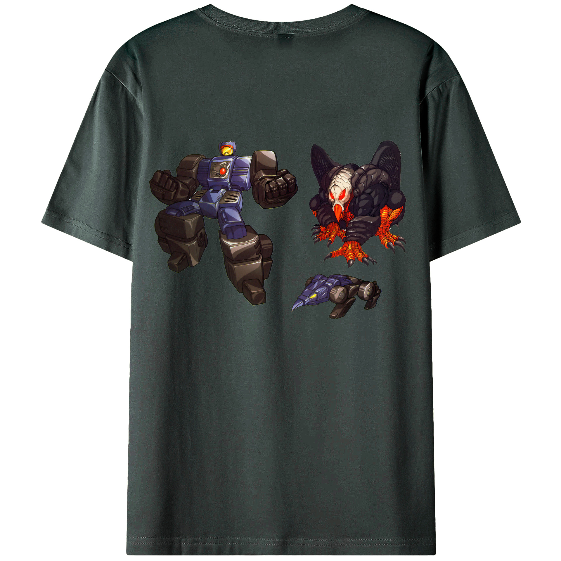 （画像用）  綿100％ メンズ半袖Tシャツ（バックプリント） 通気性